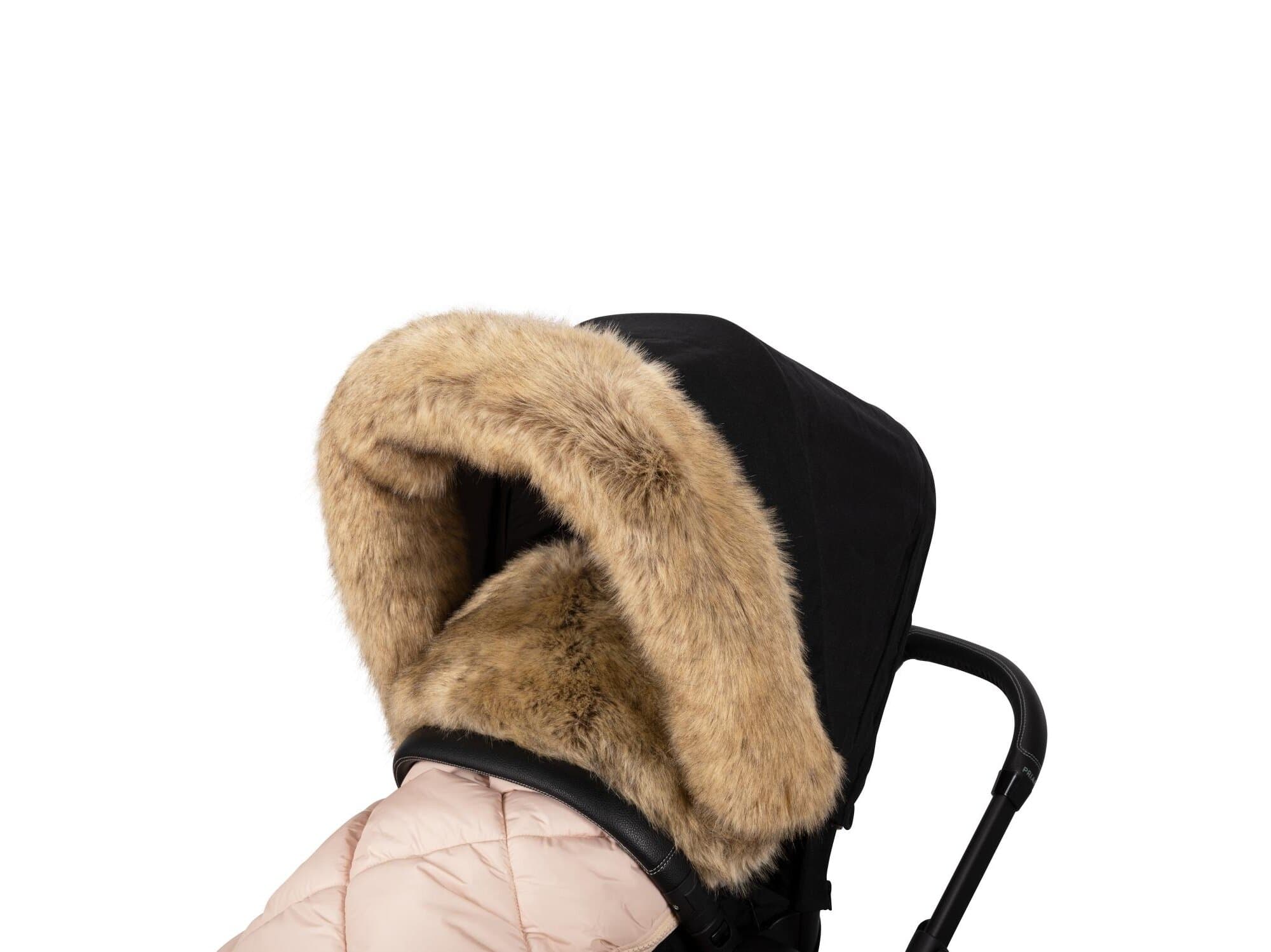 Меховая оторочка на коляску Faux Fur Natural L